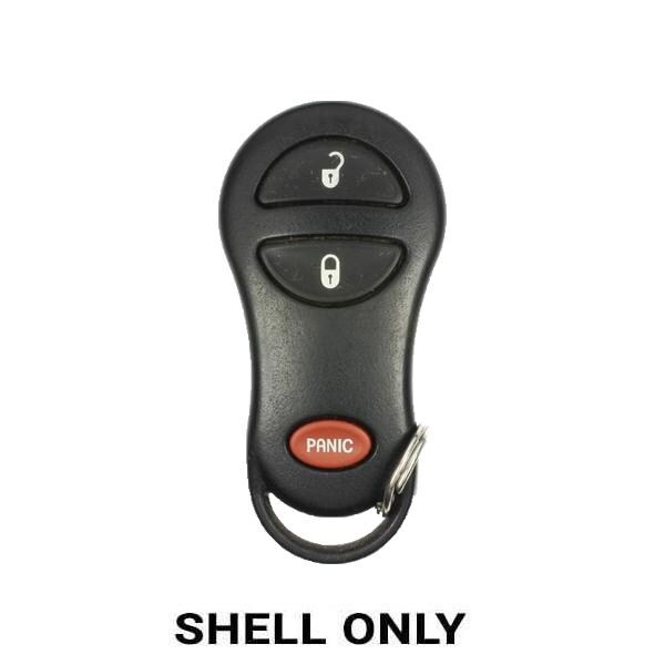 Keyless Factory 1997-2007 Dodge Durango / Ram / 3-Button FOB Keyless Entry Remote Shell / PN: 560454 ORS-MOPO03 - main